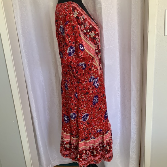 ZESICA Wrap Dress Sz: XXL - Picture 3 of 12
